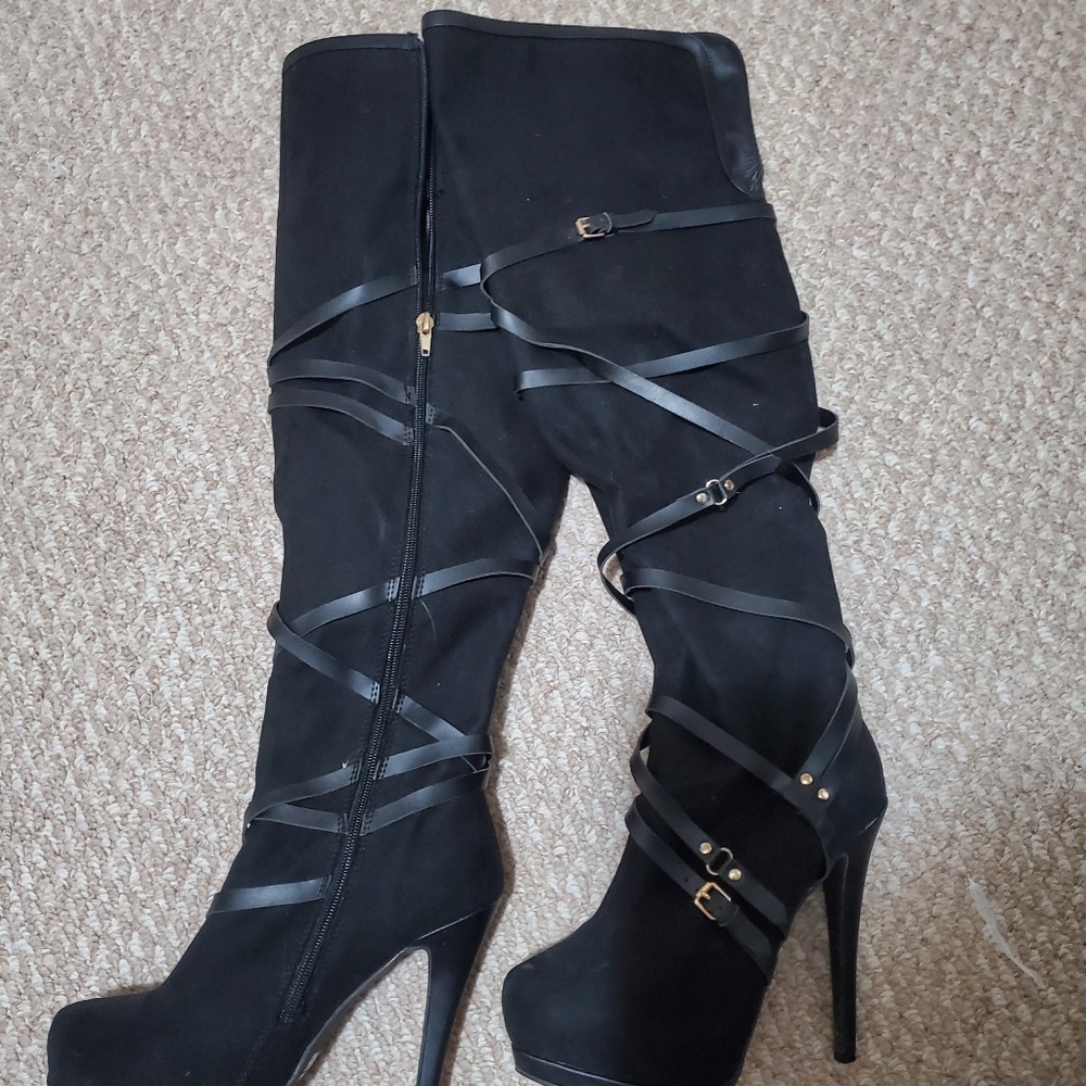 Thigh high boots